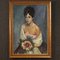 Italian Artist, Portrait of a Lady, 1960, Mixed Media, Framed 1