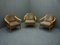 Mid-Century Cherry Wood Chairs by Wilhelm Knoll, 1970s, Set of 3 1