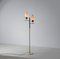 Italian Floor Lamp in Black Lacquered Steel, 1950s 5