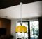 Mid-Century Modern Yellow Pull Down Kitchen Hanging Lamp, 1970s 3