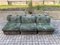 Modular Sofa in Leather from Wk Möbel, 1970s, Set of 4, Image 15