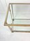 Brass and Bevel Glass Top Drinks Trolley, Belgium, 1980s 5