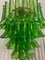 Green Murano Glass Chandelier from Mazzega, 2000s, Image 2