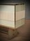 Weißes Sideboard aus Muranoglas & Messing, 2000er 5
