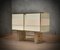 White Murano Glass and Brass Sideboard, 2000s, Image 10