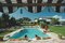 Slim Aarons, Poolside in Sotogrande, Limited Edition Estate Stamped Photographic Print, 1980s 1