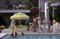 Slim Aarons, Poolside Party, Limited Edition Estate Stamped Photographic Print, 1970s 1