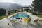 Slim Aarons, Catch up by the Pool, Limited Edition Estate Stamped Photographic Print, 1970s 1