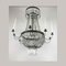 Empire Style Brass and Crystal Hot Air Balloon Chandelier 3