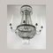 Empire Style Brass and Crystal Hot Air Balloon Chandelier, Image 3