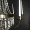 Empire Style Brass and Crystal Hot Air Balloon Chandelier 12
