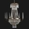 Empire Style Brass and Crystal Hot Air Balloon Chandelier 4