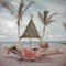 Slim Aarons, Palm Beach Idyll, Tirage Photographique Estampillé Estate en Édition Limitée, 1960s 1