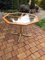 Octagonal Brass & Glass Dining Table, Image 1
