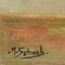 M.Schwab, Mazzo di anemoni, Olio su tela, XX secolo, Con cornice, Immagine 8