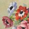 M.Schwab, Bouquet of Anemones, Oil on Canvas, 20th Century, Framed, Image 6