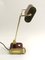 French Art Deco Red and Brass Table Lamp by Eileen Gray for Jumo, 1940s, Image 7