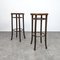 Vintage Bentwood Bar Stools by Michael Thonet for Ton, 1950s, Set of 2 12