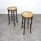 Vintage Bentwood Bar Stools by Michael Thonet for Ton, 1950s, Set of 2, Image 2