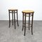 Vintage Bentwood Bar Stools by Michael Thonet for Ton, 1950s, Set of 2, Image 1
