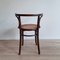 Bentwood Dining Chairs with Rattan Seats from Cosmos, 1930s, Set of 4 8