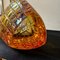 Belgian Modernist Amber Glass Vase attributed to Val Saint Lambert, 1960s 6