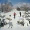 Slim Aarons, Skiing Waiters, 1962, Impresión fotográfica de edición limitada, años 80, Imagen 1