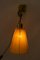 Lampade da parete Art Déco regolabili con paralumi in tessuto, Vienna, anni '20, set di 2, Immagine 9