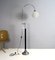 Art Deco Style Adjustable Floor Lamp from DMI, 1980s, Image 1