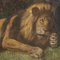 Italian Artist, Saint Jerome with Lion, 1950, Mixed Media, Framed, Image 8