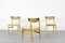 Vintage Teak and Cane Bergere Chairs, Set of 4 2