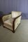 Art Deco Walnut Armchairs, Set of 2 2