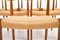 Model 77 Dining Chairs in Teak and Papercord by Niels Otto Møller for J.L. Møllers, 1960s, Set of 6, Image 13