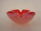 Sommerso Murano Glass Ashtray, Italy, 1960s, Image 4