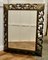 Large French Gothic Carved Oak Mirror, Image 6