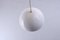 White Enamel Flowerpot Pendant by Verner Panton for Louis Poulsen, 1960s 6