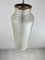 Zylindrische Mid-Century Deckenlampe aus Glas & Messing von Angelo Lelli für Arredoluce, 1950er 4