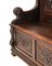 Renaissance Revival Oak Hall Bench with Hand-Carved Lions, 1890s, Image 10