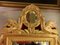 Carved Giltwood Wall Mirror with Gold Birds Decor 2