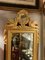 Carved Giltwood Wall Mirror with Gold Birds Decor 4