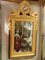 Carved Giltwood Wall Mirror with Gold Birds Decor 1