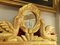 Carved Giltwood Wall Mirror with Gold Birds Decor 5