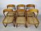 Vintage Sled Chairs from Baumann, 1970s, Set of 6, Image 3