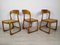 Vintage Sled Chairs from Baumann, 1970s, Set of 6 1