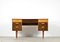 Walnut and Beech Concave Desk by Gunther Hoffstead for Uniflex, 1960s 8