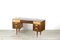 Walnut and Beech Concave Desk by Gunther Hoffstead for Uniflex, 1960s, Image 5