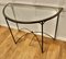 Iron and Glass Console Table, 1960s, Image 2