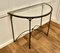Iron and Glass Console Table, 1960s, Image 3