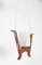 Small Scandinavian Teak and Glass Ceiling Lamps, Set of 2 3
