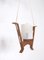 Small Scandinavian Teak and Glass Ceiling Lamps, Set of 2 8